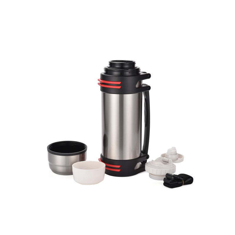 P2000-Oversized Vacuum Insulated Thermoses with Handle and Strap