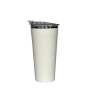 PS560-560ML Double wall stainless steel inside and Plastic outside tumbler