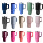 Q1200H-40oz Insulated Hydro Tumbler Reusable Vacuum Flask&Thermos with Handle Flip Straw