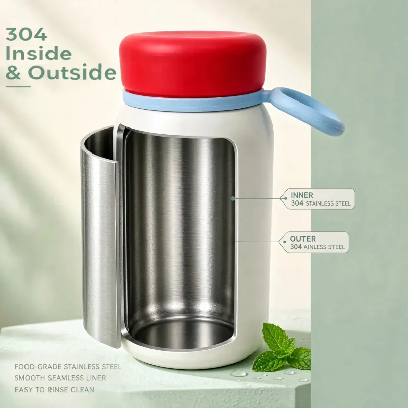 Q380G-13oz Double Wall Stainless Steel Insulated Coffee Mug