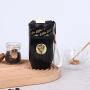 Q420B - New 420ml Stainless Steel Drink Coffee Cup Reusable Double Walled Tumbler With Straw