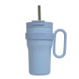 Q750J-25oz Double Wall Stainless Steel Insulated Tumbler with Straw