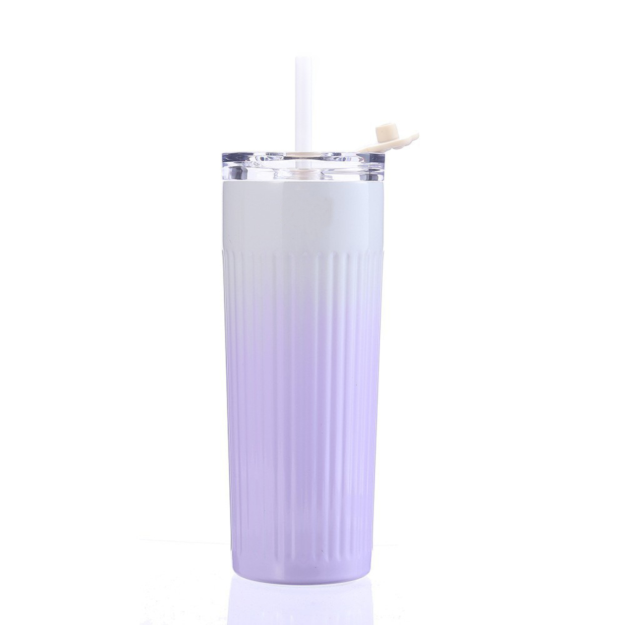 QT500-17oz Double Wall Stainless Steel Insulated Tumbler with lid