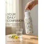 S500AJ-500ml 3D floral pattern designDouble wall stainless steel vacuum bottle with handle