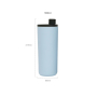 S750U-750ml Double wall stainless steel vacuum water flask bottle