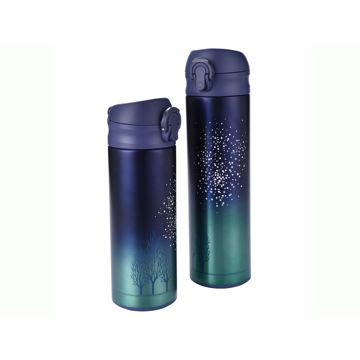 T500 -500ml Christmas double walled 304 pro grade stainless steel vacuum bottle
