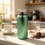 Ti200-200ml Pure Titanium Double-Wall Vacuum Insulated Bottle, Lightweight & BPA-Free, for Hot & Cold Drinks