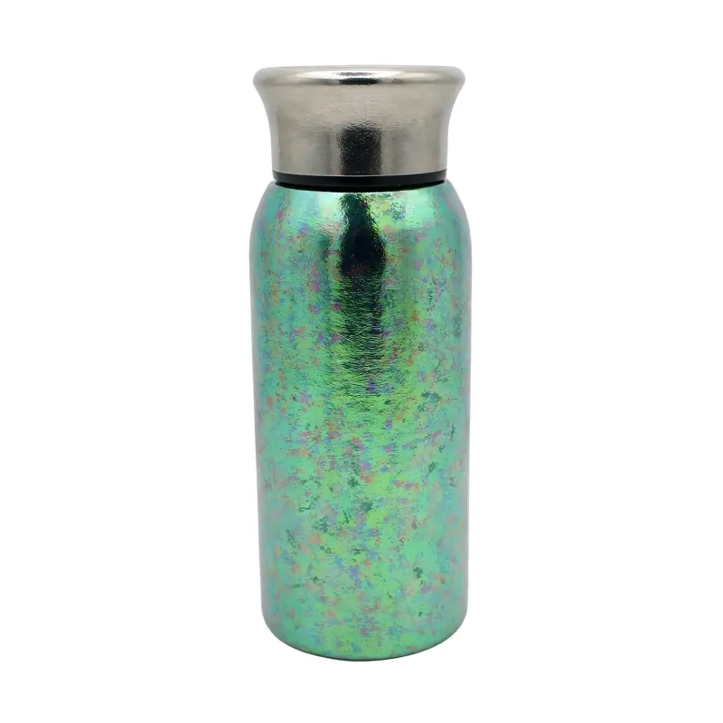 Ti200-200ml Pure Titanium Double-Wall Vacuum Insulated Bottle, Lightweight & BPA-Free, for Hot & Cold Drinks