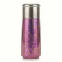 Ti400-400ml Pure Titanium Double-Wall Vacuum Insulated Bottle, Lightweight & BPA-Free, for Hot & Cold Drinks
