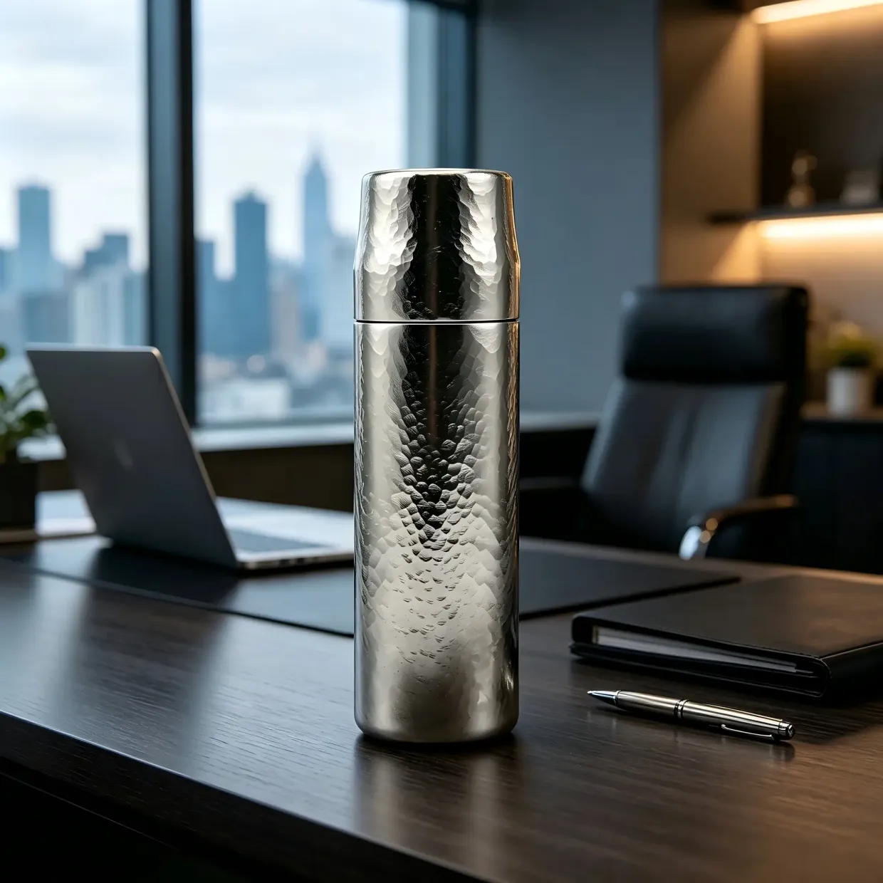 Ti420-420ml Pure Titanium Double-Wall Vacuum Insulated Bottle, Lightweight & BPA-Free, for Hot & Cold Drinks