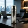 Ti420-420ml Pure Titanium Double-Wall Vacuum Insulated Bottle, Lightweight & BPA-Free, for Hot & Cold Drinks