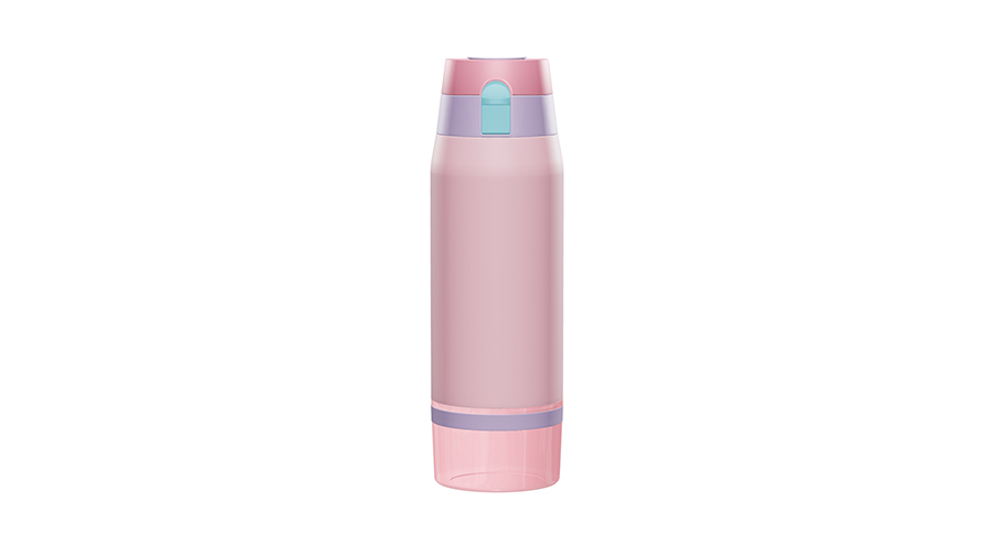 The finished bottle produced from the drawing