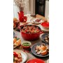Alfetta Cast Iron 22cm Casserole W/Lid Cast Iron