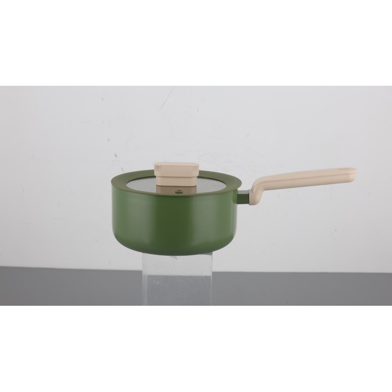 Amvegan 18cm Sauce Pan W/Lid Pressed Aluminum