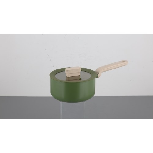 Amvegan 18cm Sauce Pan W/Lid Pressed Aluminum