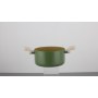 Amvegan 24cm Casserole W/Lid Pressed Aluminum