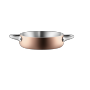 Stellar 20cm Casserole W/Lid Tri-Ply S.S