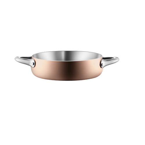 Stellar 24cm Casserole W/Lid Tri-Ply S.S