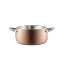 Stellar 20cm Casserole W/Lid Tri-Ply S.S