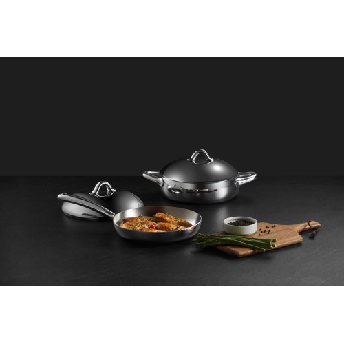 Stellar 28cm Fry Pan Tri-Ply S.S