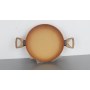 Terracotta 20cm Casserole W/Lid Pressed AL