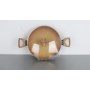 Terracotta 20cm Casserole W/Lid Pressed AL