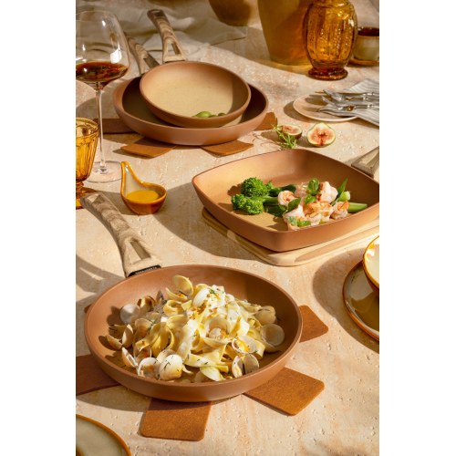 Terracotta 28cm Wok Pressed AL