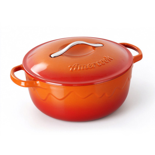 Alfetta Cast Iron 25cm Casserole W/Lid Cast Iron