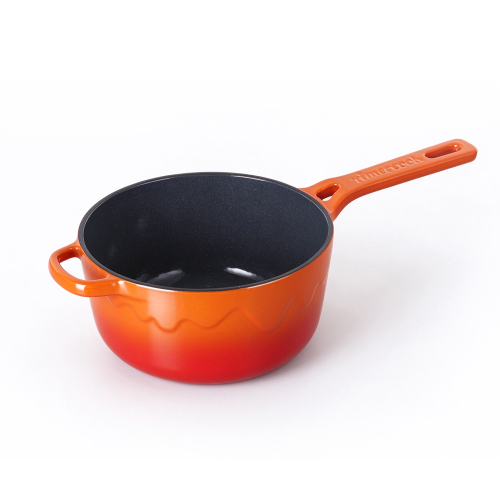 Alfetta Cast Iron 18cm Sauce Pan W/Lid Cast Iron