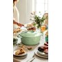 Alfetta Cast Iron 22cm Casserole W/Lid Cast Iron