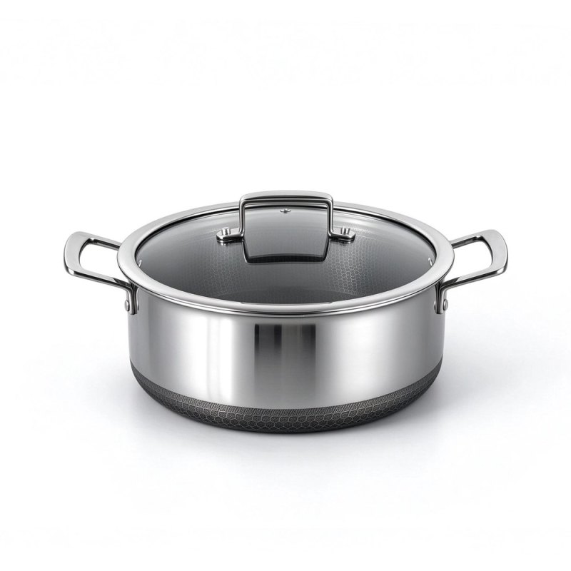 Aristo Pro 20cm Casserole W/Lid Tri-Ply SS