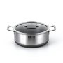 Aristo Pro 20cm Casserole W/Lid Tri-Ply SS