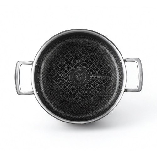 Aristo Pro 24cm Casserole W/Lid Tri-Ply SS
