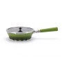Artmartin 24cm Wok Pan W/Lid Die-Cast Aluminum