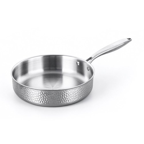 Hammerton 26cm Deep Fry Pan W/Lid Tri-Ply S.S