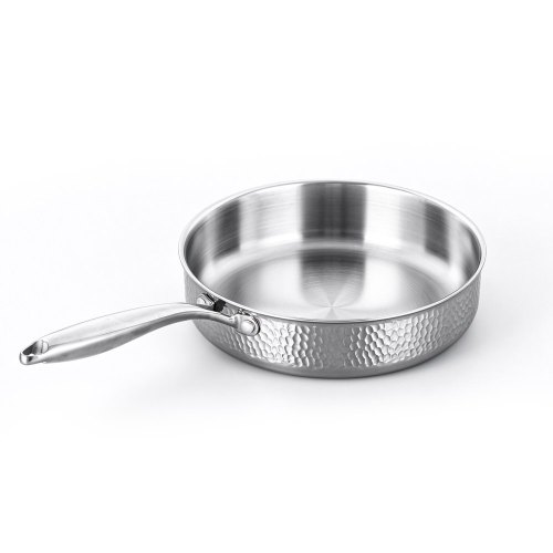 Hammerton 26cm Deep Fry Pan W/Lid Tri-Ply S.S