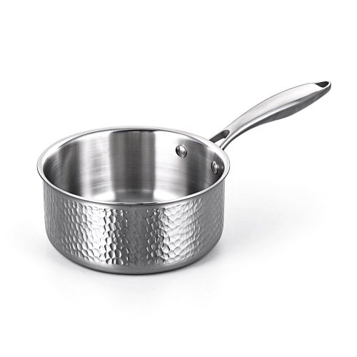 Hammerton 18cm Sauce Pan W/Lid Tri-Ply S.S