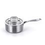 Hammerton 18cm Sauce Pan W/Lid Tri-Ply S.S