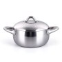 Stellar 20cm Casserole W/Lid Tri-Ply S.S