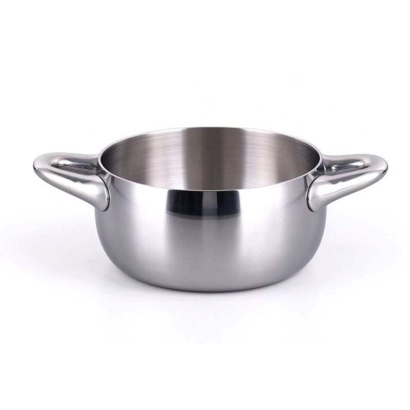 Stellar 20cm Casserole W/Lid Tri-Ply S.S