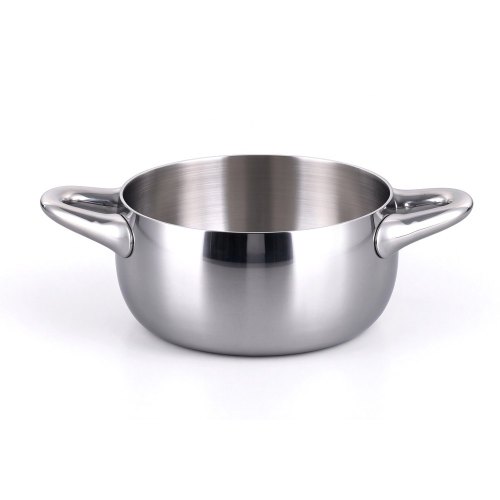 Stellar 24cm Casserole W/Lid Tri-Ply S.S