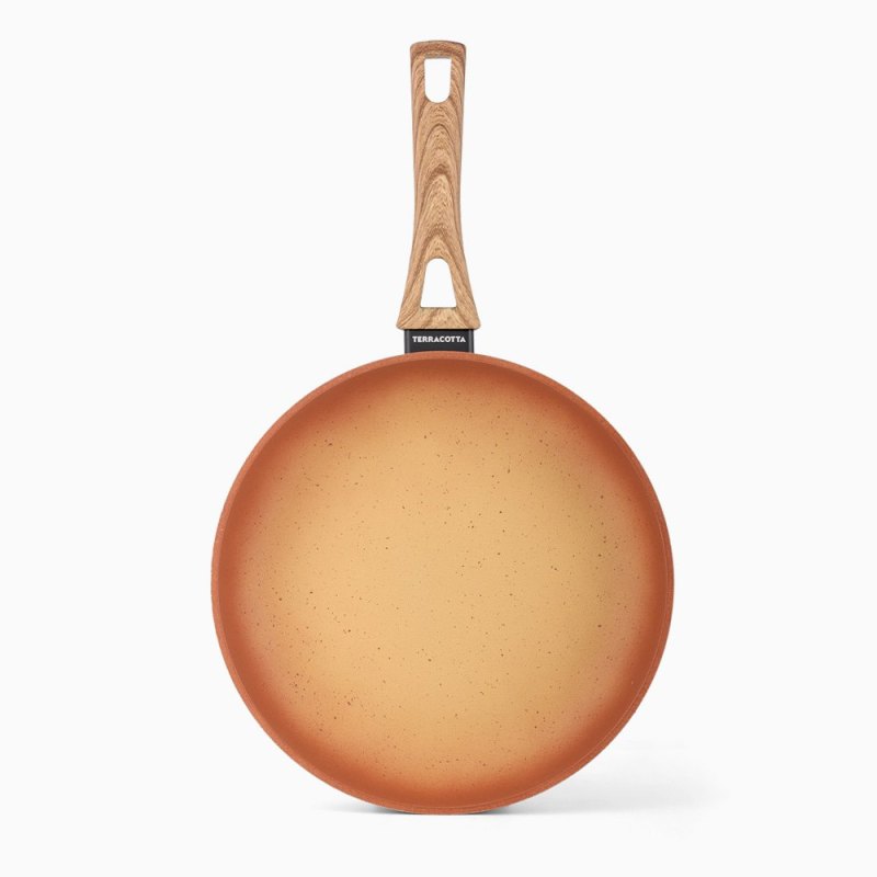 Terracotta 28cm Fry Pan Pressed AL