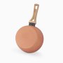 Terracotta 18cm Sauce Pan W/Lid Pressed AL