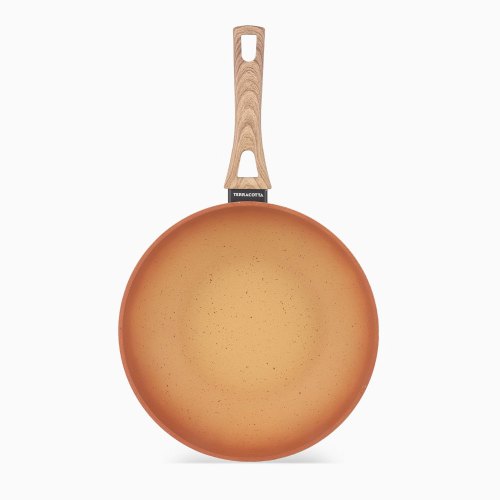 Terracotta 28cm Wok Pressed AL
