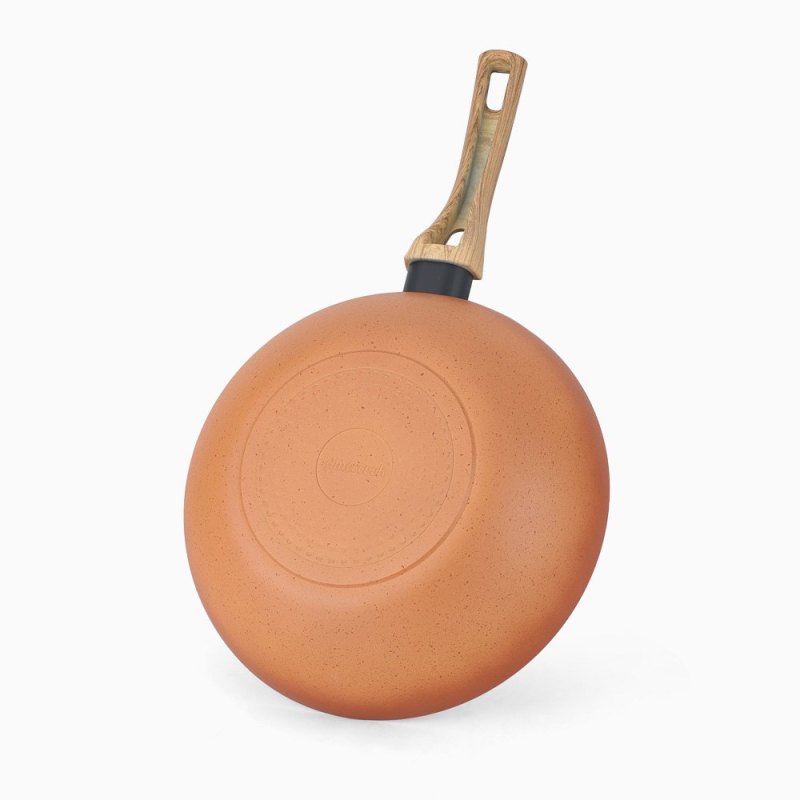 Terracotta 28cm Wok Pressed AL