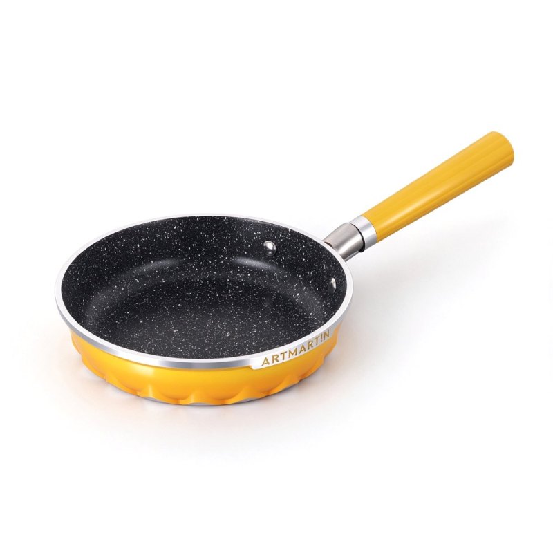 Artmartin 22cm Fry Pan Die-Cast Aluminum