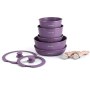 Easyclip Pro 9-Piece Cookware Set Die-Cast Aluminum