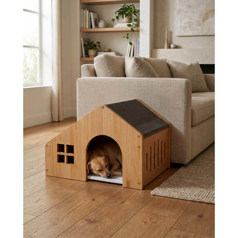 Wooden Dog House
