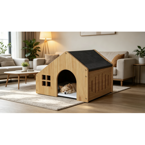 Wooden Dog House