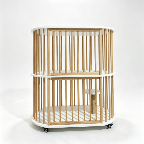 Oval Cat Villa (Two-Story)